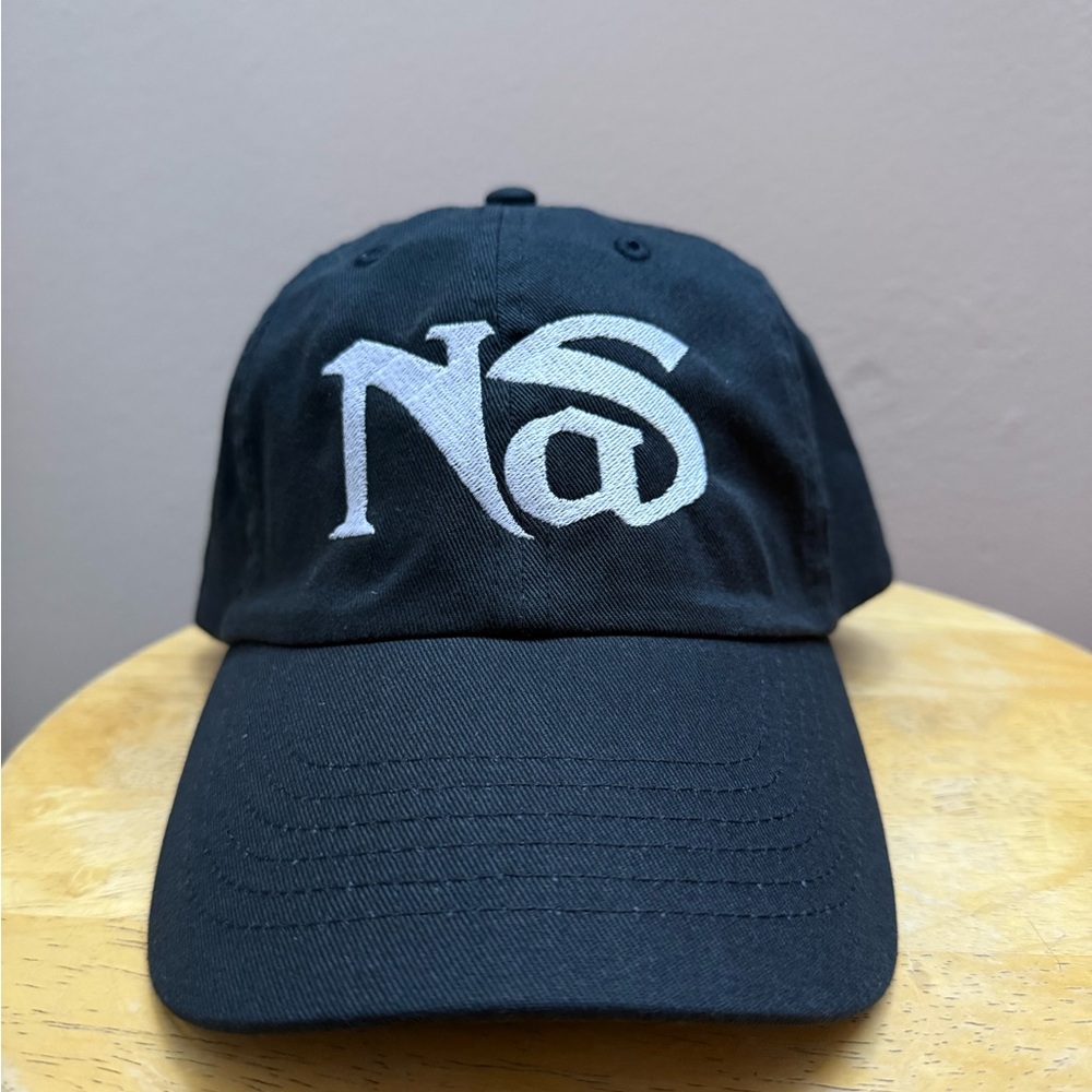 Nas black StrapBack hat